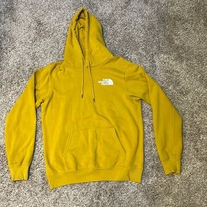 Men’s Mustard Yellow North Face Hoodie